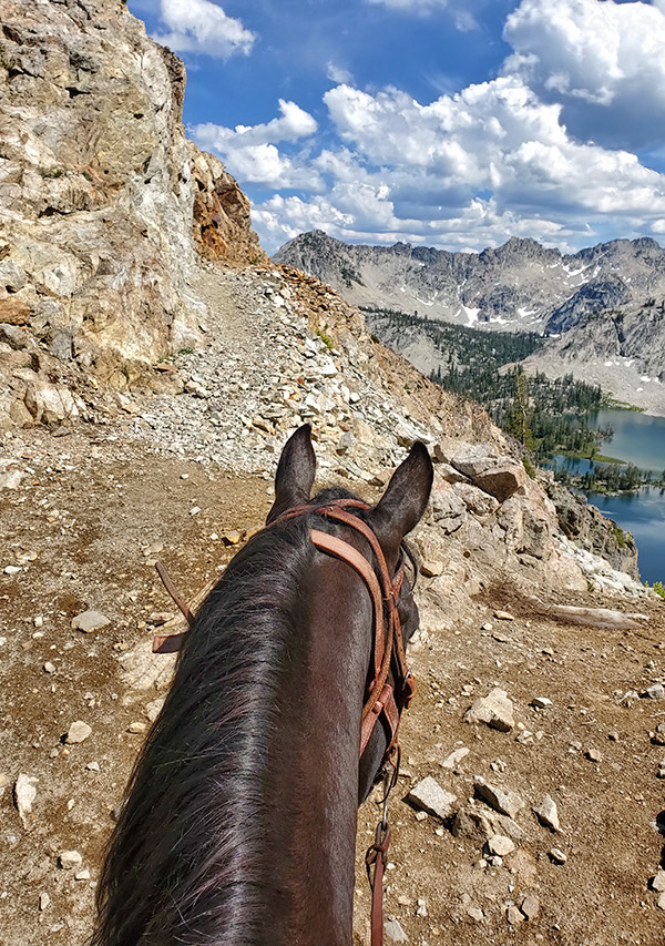 Mountain trail therapy metaphor